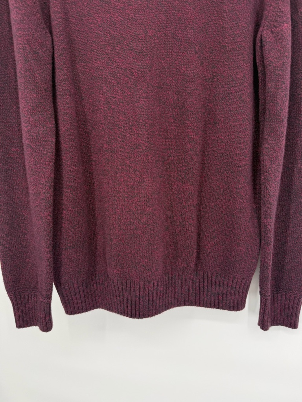 American Eagle Seriously Soft Henley Sweater Mock Neck Button Pullover Preppy - Picture 8 of 15